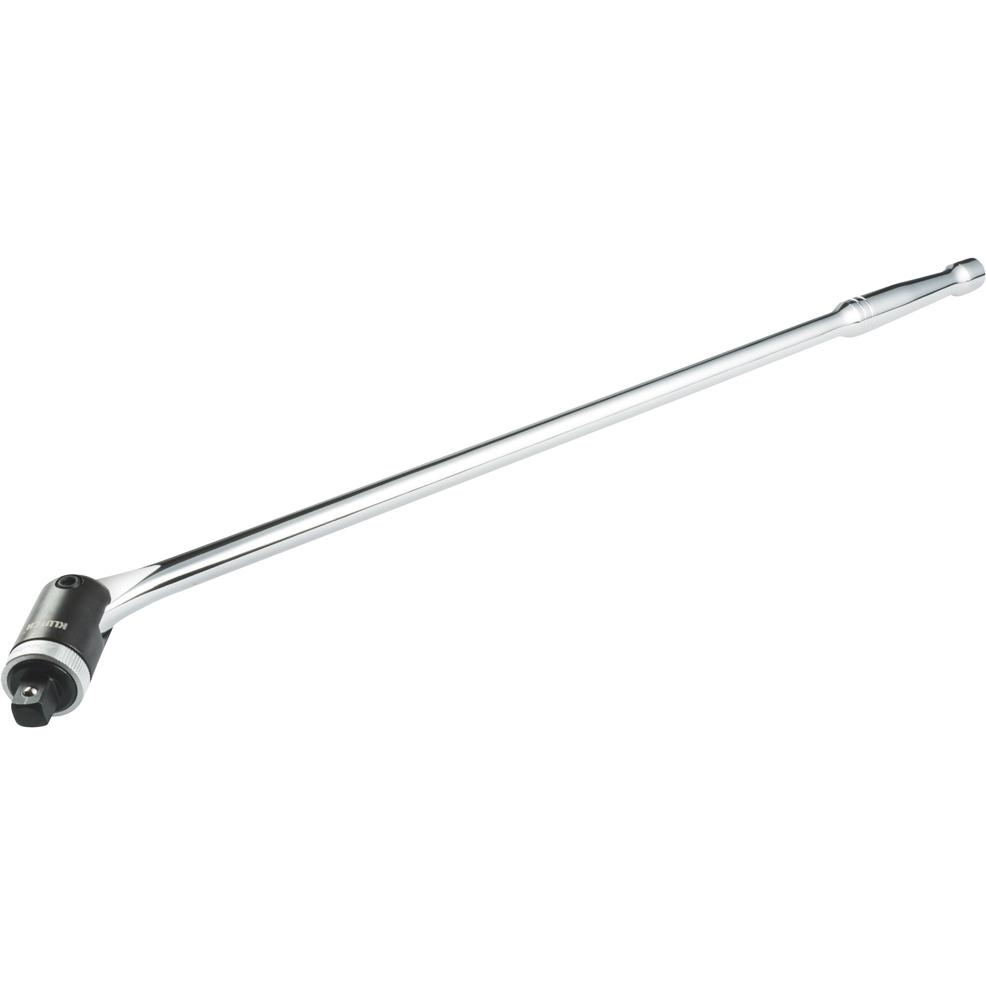 Klutch 24in. Ratcheting Breaker Bar, 1/2in. Drive, Flex Head